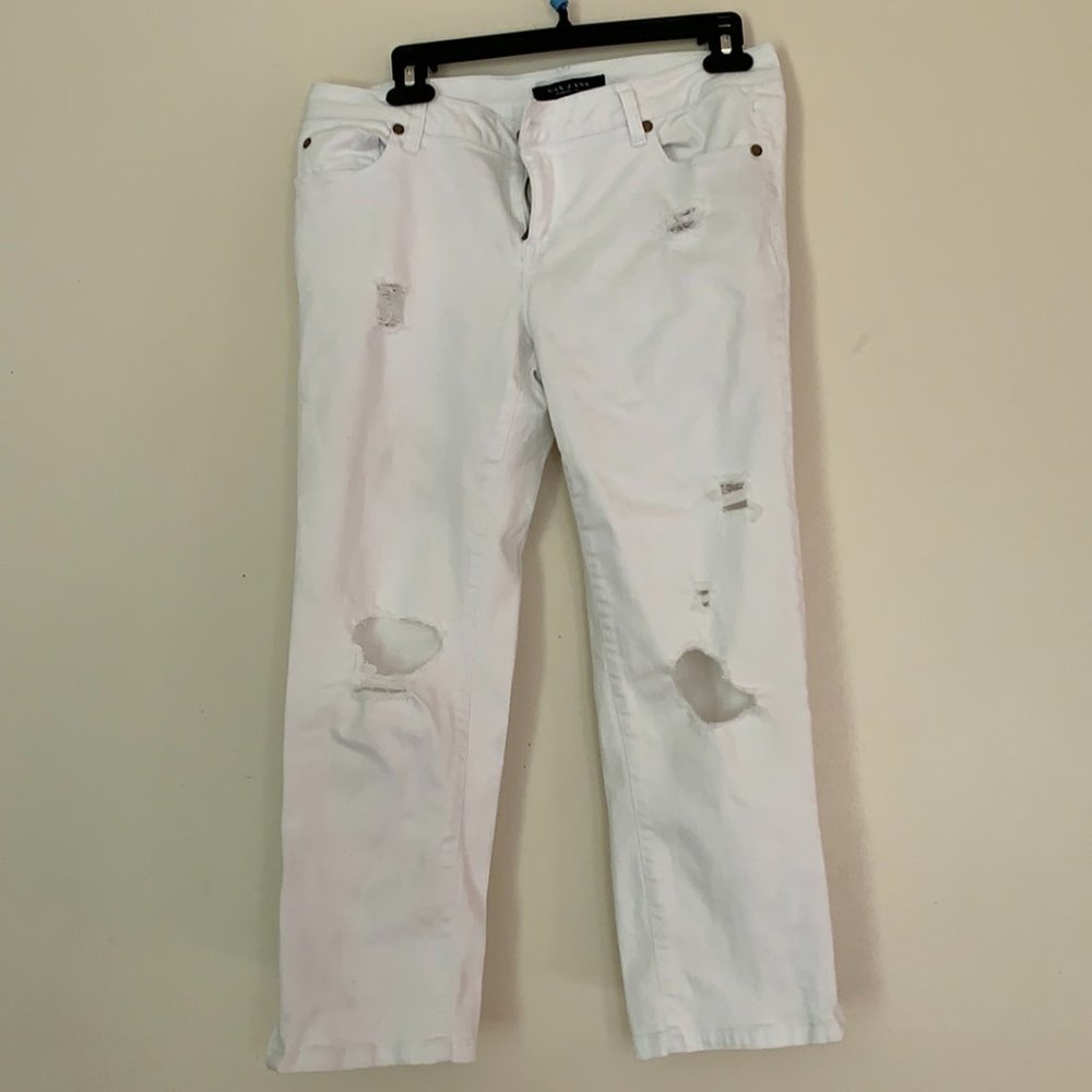 MAX JEANS Distressed Jeans